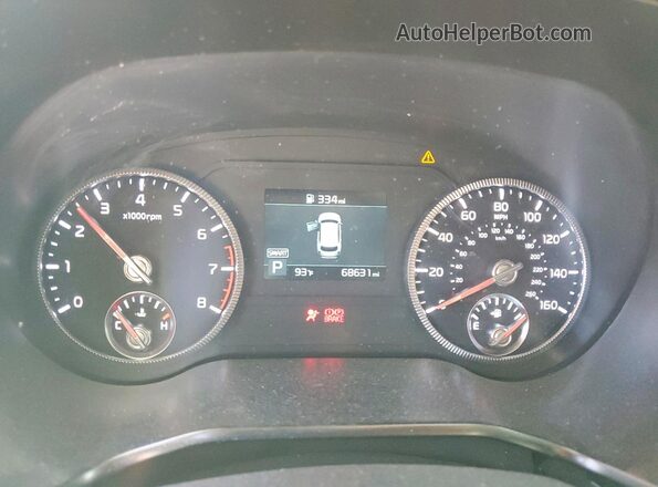 5XYP64HC9MG194160 2021 KIA TELLURIDE White ხელსაწყოთა პანელის ხედი