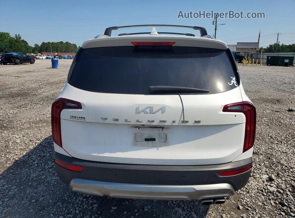 5XYP64HC9NG222699 2022 KIA TELLURIDE White Widok z tyłu
