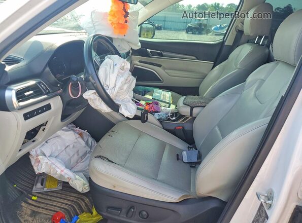 5XYP64HC9NG222699 2022 KIA TELLURIDE White Widok wnętrza z przodu