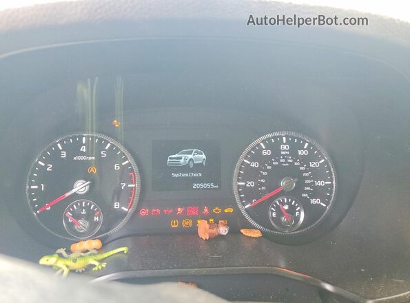 5XYP64HC9NG222699 2022 KIA TELLURIDE White Widok zestawu wskaźników