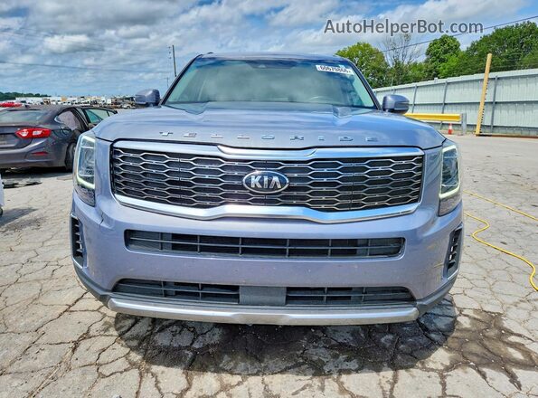 5XYP64HCXLG010021 2020 KIA TELLURIDE Серый Вид спереди