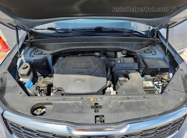 5XYP64HCXLG010021 2020 KIA TELLURIDE Серый Вид подкапотного пространства
