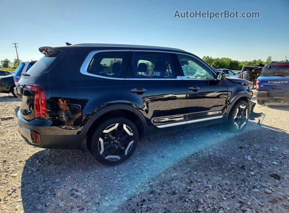 5XYP6DGC0PG393717 2023 KIA TELLURIDE Черный Задняя правая четверть