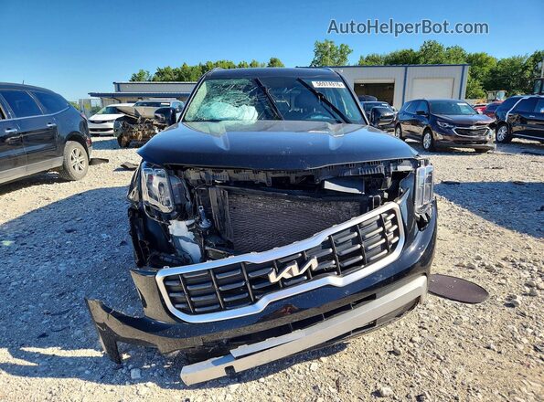 5XYP6DGC0PG393717 2023 KIA TELLURIDE Черный Вид спереди