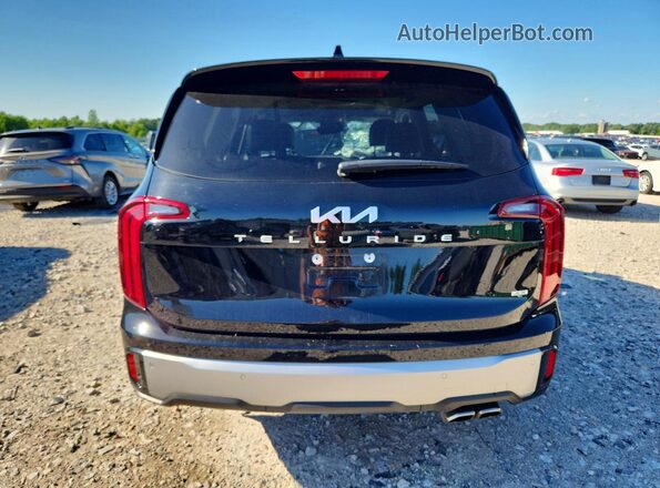 5XYP6DGC0PG393717 2023 KIA TELLURIDE Черный Вид сзади