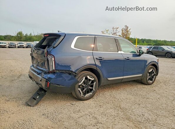 5XYP6DGC0SG580190 2025 KIA TELLURIDE Синий Задняя правая четверть