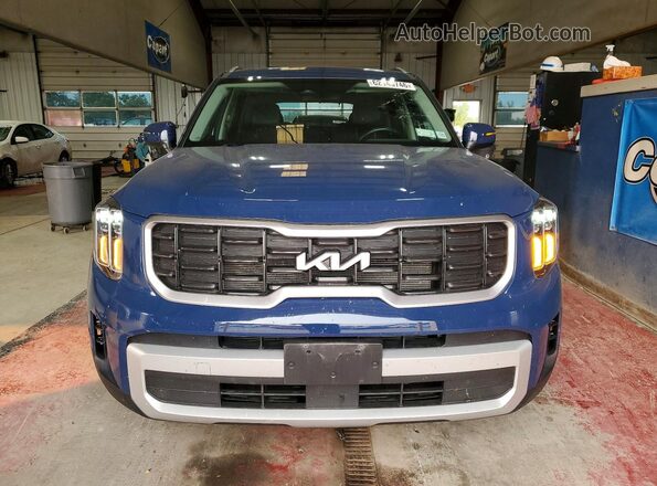 5XYP6DGC0SG580190 2025 KIA TELLURIDE Синий Вид спереди