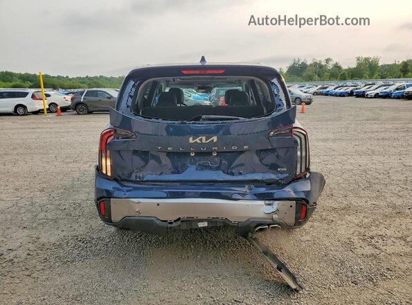 5XYP6DGC0SG580190 2025 KIA TELLURIDE Синий Вид сзади