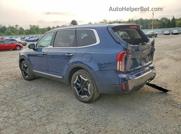 5XYP6DGC0SG580190 2025 KIA TELLURIDE Синий Задняя левая четверть
