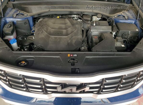 5XYP6DGC0SG580190 2025 KIA TELLURIDE Синий Вид подкапотного пространства