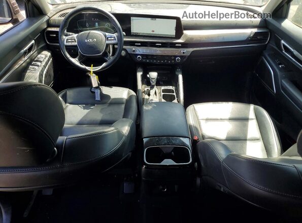 5XYP6DGC0SG587141 2025 KIA TELLURIDE Black Vista del salpicadero