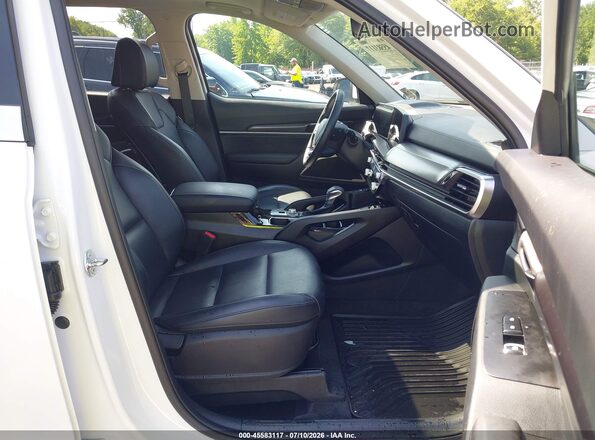 5XYP6DGC0SG640064 2025 KIA TELLURIDE White წინა სალონის ხედი