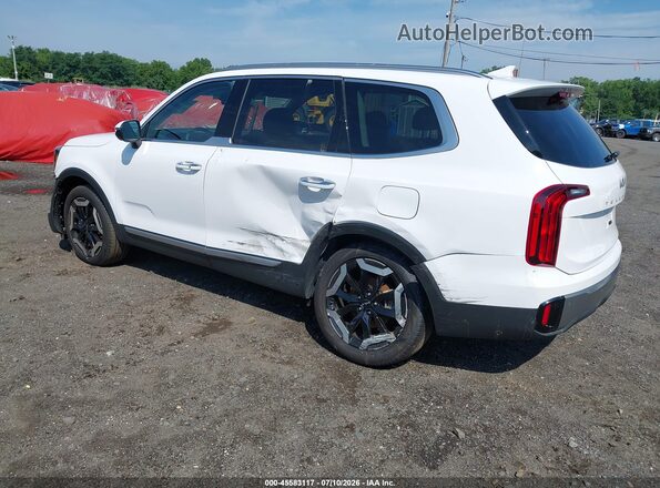 5XYP6DGC0SG640064 2025 KIA TELLURIDE White უკანა მარცხენა
