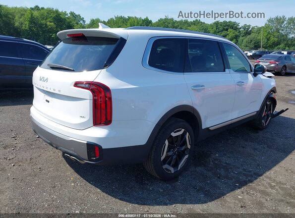 5XYP6DGC0SG640064 2025 KIA TELLURIDE White უკანა მარჯვენა
