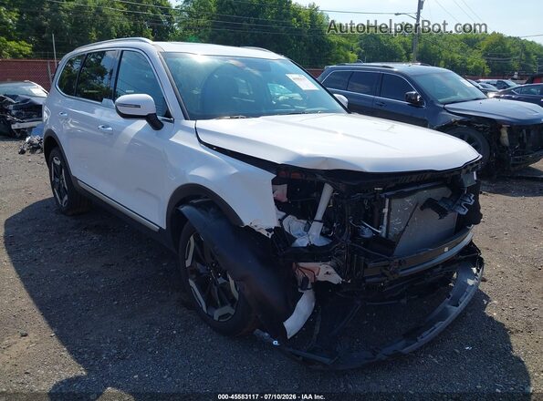 5XYP6DGC0SG640064 2025 KIA TELLURIDE White წინა ხედი