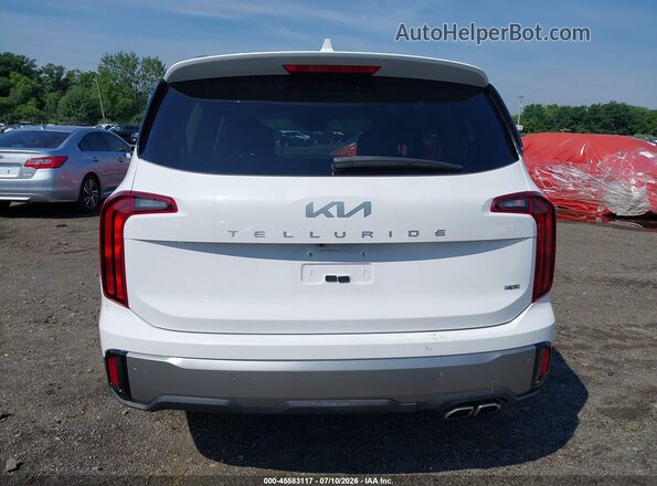 5XYP6DGC0SG640064 2025 KIA TELLURIDE White 