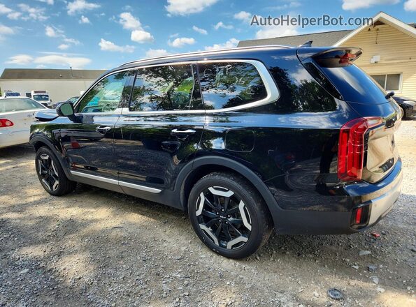 5XYP6DGC1PG351833 2023 KIA TELLURIDE Black Rear left