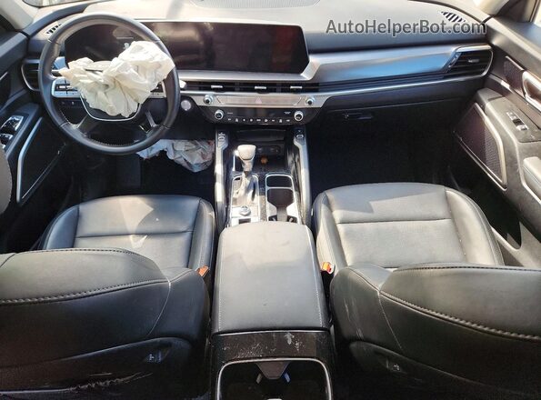 5XYP6DGC1PG351833 2023 KIA TELLURIDE Black Dashboard view