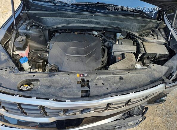 5XYP6DGC1PG351833 2023 KIA TELLURIDE Black Engine compartment view