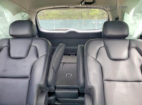 5XYP6DGC1SG586001 2025 KIA TELLURIDE Brown Vista de los asientos traseros