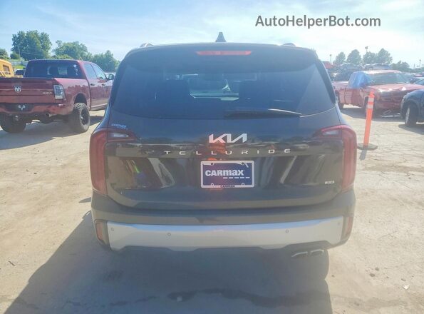 5XYP6DGC1SG587049 2025 KIA TELLURIDE Black Widok z tyłu