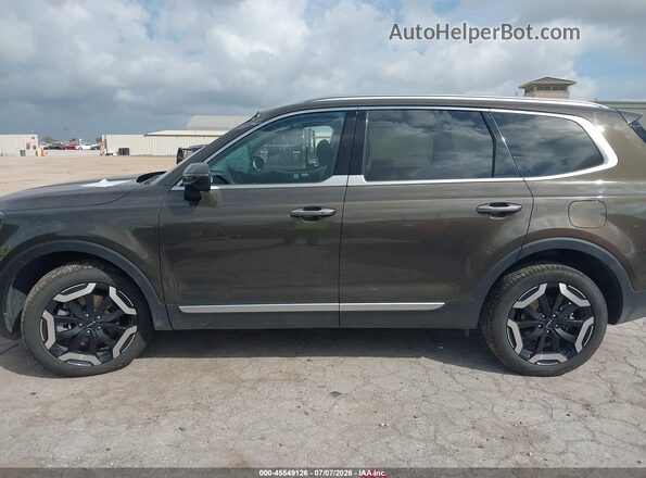 5XYP6DGC1SG690035 2025 KIA TELLURIDE Gray Widok wnętrza 360 stopni
