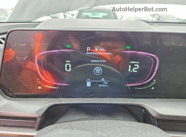 5XYP6DGC2PG375073 2023 KIA TELLURIDE Black Instrument cluster view