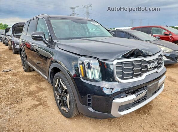 5XYP6DGC2PG375073 2023 KIA TELLURIDE Black Front right