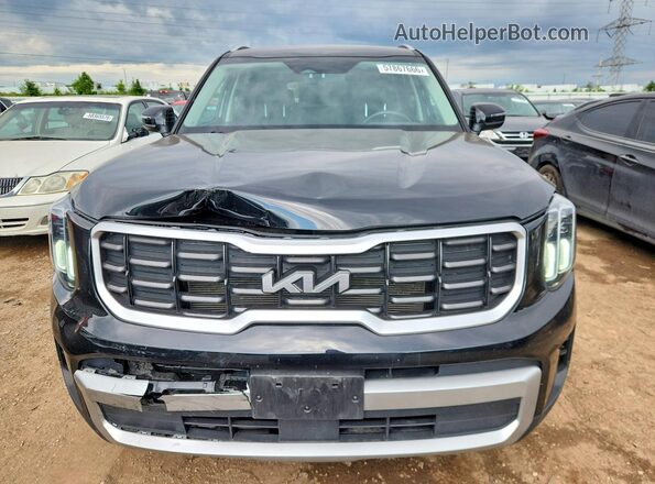 5XYP6DGC2PG375073 2023 KIA TELLURIDE Black Front view