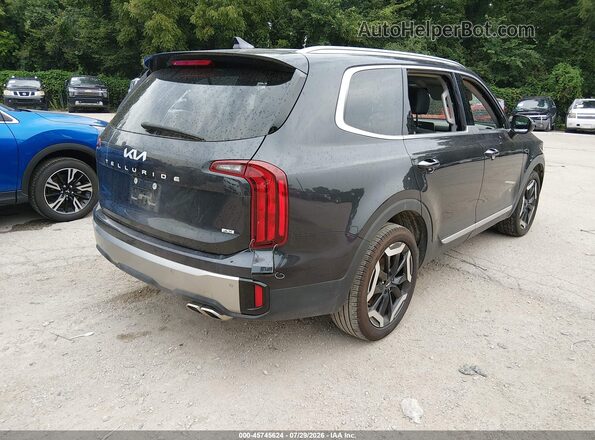 5XYP6DGC2SG592731 2025 KIA TELLURIDE Black უკანა მარჯვენა