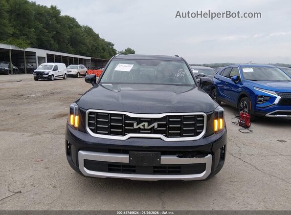 5XYP6DGC2SG592731 2025 KIA TELLURIDE Black უკანა სალონის ხედი
