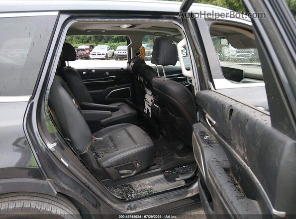 5XYP6DGC2SG592731 2025 KIA TELLURIDE Black VIN კოდის სტიკერის ხედი