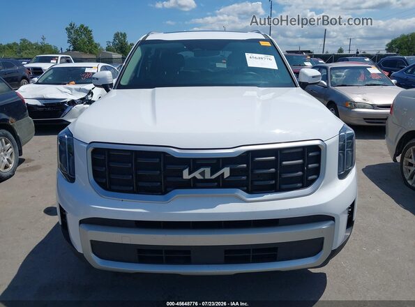 5XYP6DGC2SG610855 2025 KIA TELLURIDE White Instrument cluster view