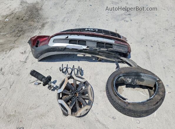 5XYP6DGC3PG398250 2023 KIA TELLURIDE Burgundy Widok naklejki z numerem VIN