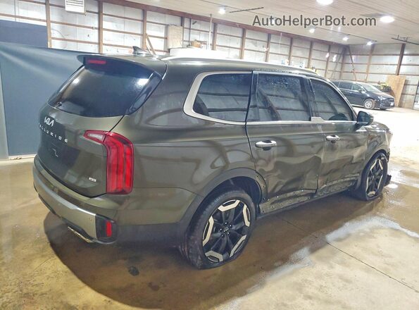 5XYP6DGC3SG603672 2025 KIA TELLURIDE Green Հետևի աջ