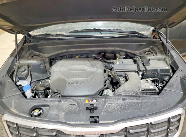 5XYP6DGC3SG603672 2025 KIA TELLURIDE Green Շարժիչի բաժամունքի տեսք