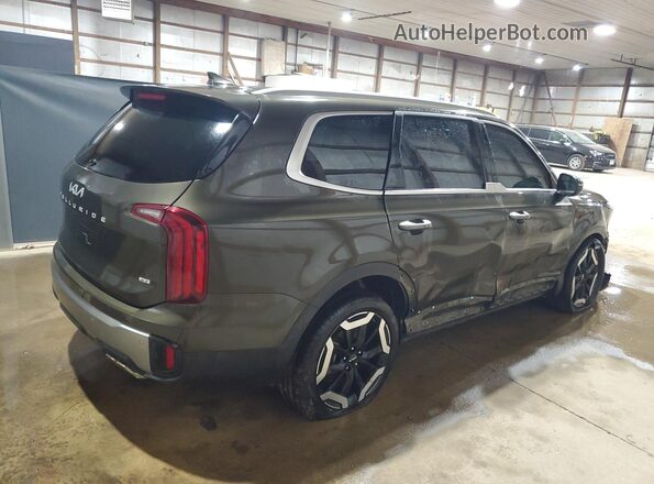 5XYP6DGC3SG603672 2025 KIA TELLURIDE Green 