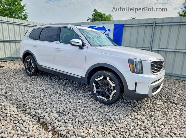 5XYP6DGC3SG695379 2025 KIA TELLURIDE White Передня права чверть