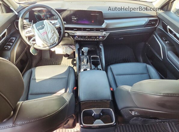 5XYP6DGC4SG716160 2025 KIA TELLURIDE White Вид панелі приладів