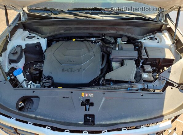 5XYP6DGC4SG716160 2025 KIA TELLURIDE White Вид підкапотного простору