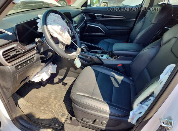 5XYP6DGC4SG716160 2025 KIA TELLURIDE White Вид салону спереду
