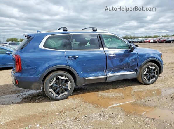 5XYP6DGC5RG504314 2024 KIA TELLURIDE Синий Задняя правая четверть