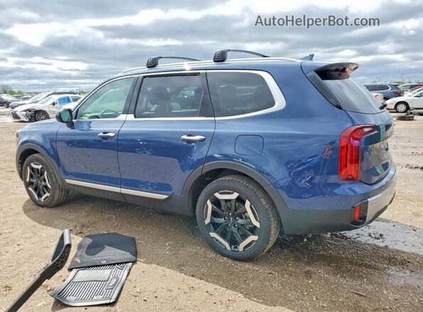 5XYP6DGC5RG504314 2024 KIA TELLURIDE Синий Задняя левая четверть