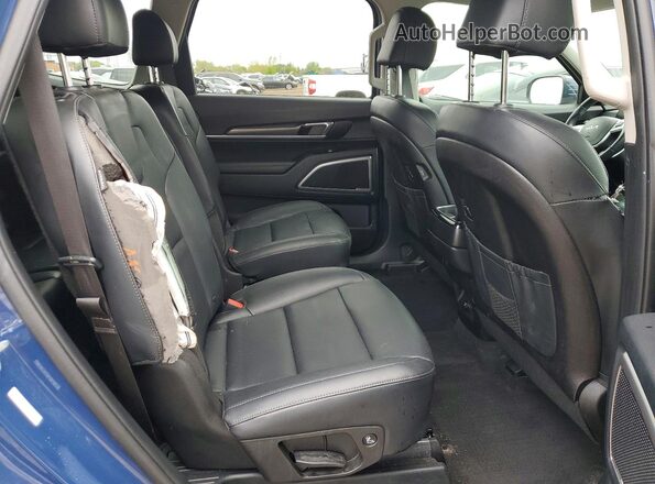 5XYP6DGC5RG504314 2024 KIA TELLURIDE Синий Вид задней части салона
