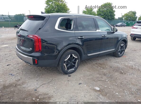 5XYP6DGC5SG656969 2025 KIA TELLURIDE Black უკანა მარჯვენა