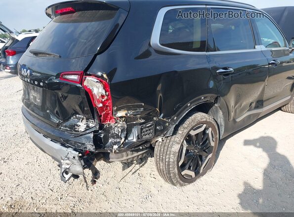 5XYP6DGC6PG341895 2023 KIA TELLURIDE Black Widok z przodu