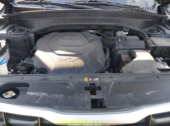 5XYP6DGC6PG341895 2023 KIA TELLURIDE Black Widok z tyłu
