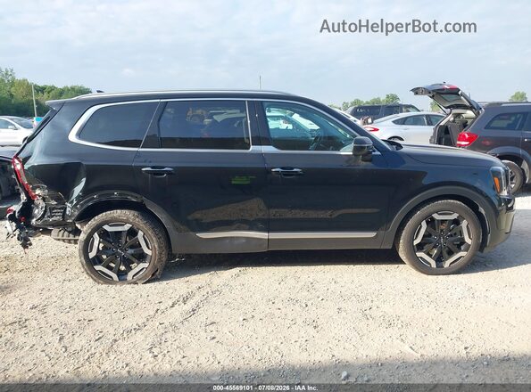 5XYP6DGC6PG341895 2023 KIA TELLURIDE Black Widok wnętrza z tyłu