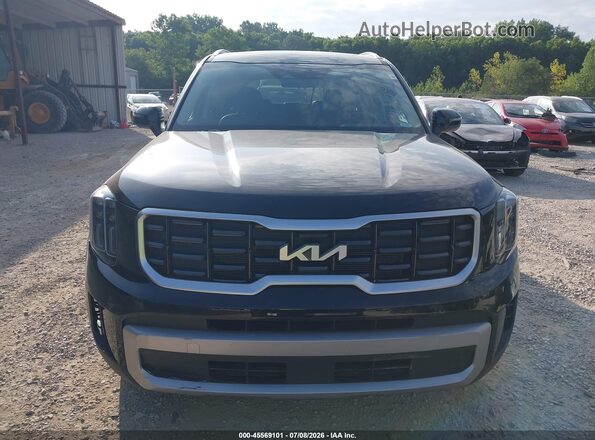 5XYP6DGC6PG341895 2023 KIA TELLURIDE Black Widok zestawu wskaźników