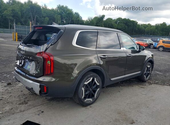 5XYP6DGC7PG344630 2023 KIA TELLURIDE Green Հետևի աջ